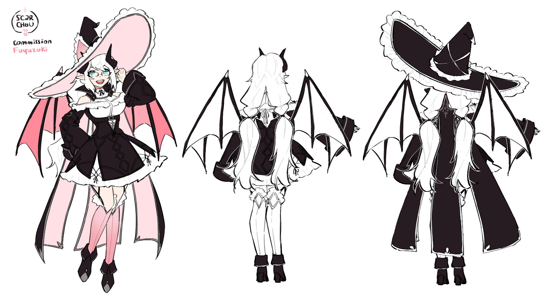 Outfit design - Witchy Demon for Fuyuzuki