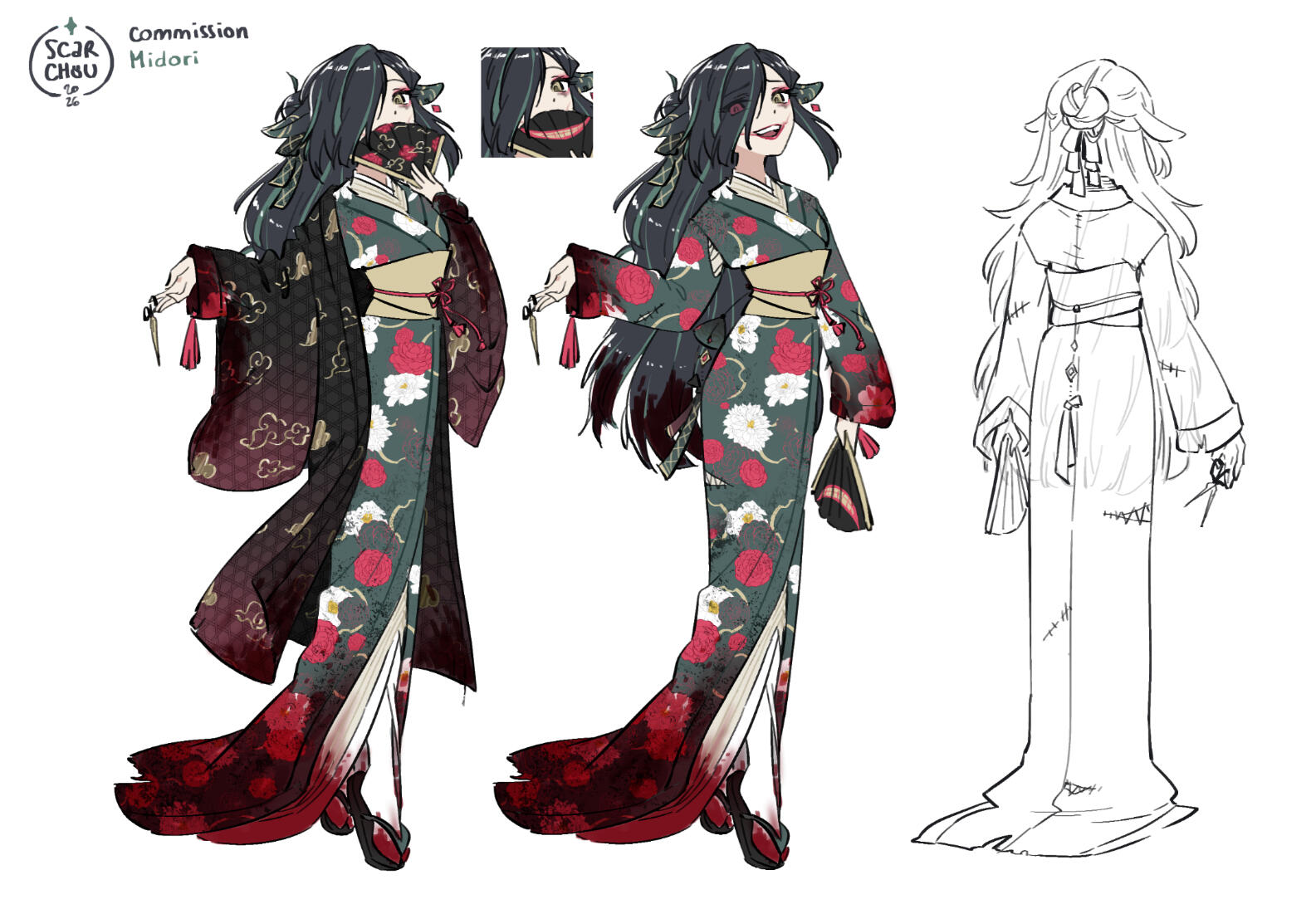 Outfit design - Midori for CilantroCereal