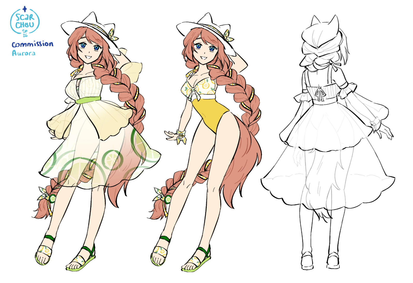 Outfit design - Aurora for Larke